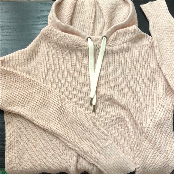 American Eagle Outfitters Sweaters - American Eagle Pink Sweater Hoodie